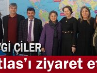 Sevgi Çiler, Atlas’ı ziyaret etti