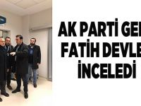 AK Parti Gebze Fatih Devleti inceledi