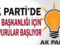 İlçe başkanları için başvuru başlıyor