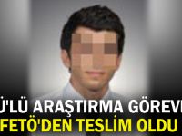 KOÜ'lü araştırma görevlisi FETÖ'den teslim oldu