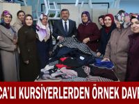 Darıca'lı kursiyerlerden örnek davranış