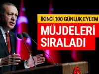 Erdoğan, 100 günlük eylem planı açıkladı