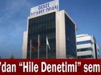 GTO’dan “Hile Denetimi” semineri