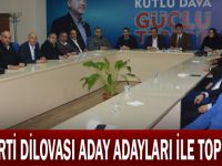 AK Parti Dilovası aday adayları ile toplandı