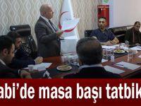 Farabi’de masa başı tatbikatı!