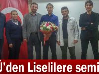 GTÜ'den liselilere seminer