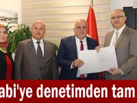 Farabi'ye denetimden tam not