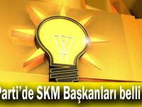 AK Parti’de SKM Başkanları belli oldu