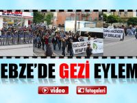 Gebze’de gezi eylemi