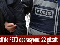 Kocaeli'de FETÖ operasyonu: 22 gözaltı kararı