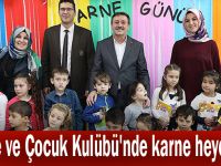 Anne ve Çocuk Kulübü'nde karne heyecanı