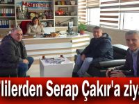 EYT’lilerden Serap Çakır'a ziyaret