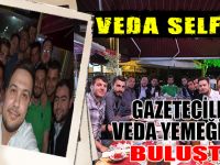 Gazeteciler veda yemeğinde buluştu