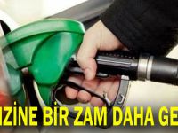 Benzine bir zam daha geldi!