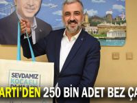 AK Parti’den 250 bin adet bez çanta