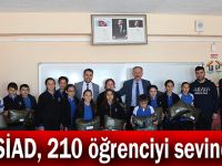 KAISİAD, 210 öğrenciyi sevindirdi