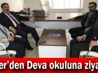 Güler'den Deva okuluna ziyaret