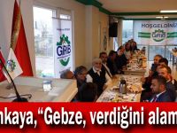 Çetinkaya, “Gebze, verdiğini alamıyor”