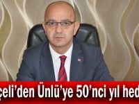 Bahçeli’den Aydın Ünlü’ye 50’nci yıl hediyesi