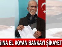 Maaşına el koyan bankayı şikayet etti!