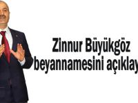 Büyükgöz beyannamesini açıklayacak
