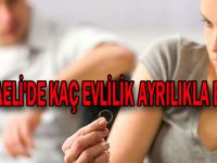 Kocaeli'de kaç evlilik ayrılıkla bitti?
