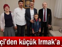 Çiftçi’den küçük Irmak’a jest