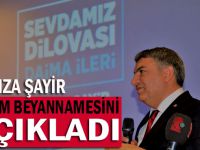 Hamza Şayir projelerini açıkladı