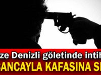 Tabancayla kafasına sıktı