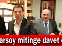 Eryarsoy mitinge davet etti