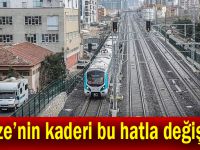 Gebze'nin kaderi bu hatla değişiyor