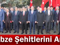 Gebze Şehitlerini Andı