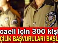 Kocaeli için 300 kişi… Bekçilik başvuruları başladı!