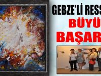 Gebze’li Ressam’ın büyük başarısı!