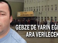 Gebze'de yarın eğitime ara verilecek!