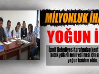 MİLYONLUK İHALEYE YOĞUN İLGİ
