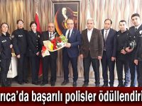 Darıca’da başarılı polisler ödüllendirildi