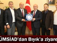 TÜMSİAD'dan Bıyık'a ziyaret