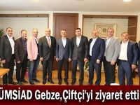 TÜMSİAD Gebze,Çiftçi'yi ziyaret etti