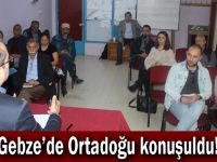 Gebze'de Ortadoğu konuşuldu!