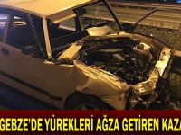 Camdan fırlayarak Tır'ın altında kaldı!