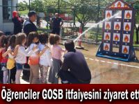 Öğrenciler GOSB itfaiyesini ziyaret etti