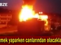 Ekmek yaparken canlarından olacaklardı!