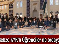 Gebze KYK’lı Öğrenciler de ordaydı