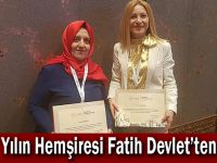 Yılın Hemşiresi Fatih Devlet’ten