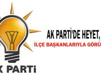 AK Parti'de heyet, ilçe başkanlarıyla görüşüyor