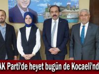 AK Parti'de heyet bugün de Kocaeli'nde!