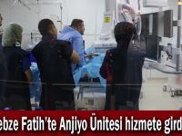 Gebze Fatih'te Anjiyo Ünitesi hizmete girdi