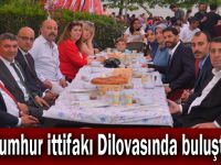 Cumhur ittifakı Dilovasında buluştu