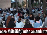 Gebze Müftülüğü’nden anlamlı iftar